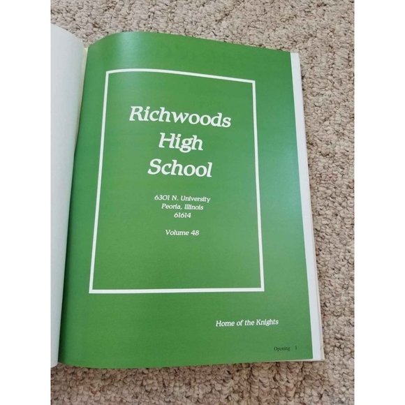 Richwoods High School Year book 2005 Excalibur - Picture 3 of 9